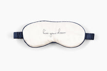 Load image into Gallery viewer, " Live Your Dream" Silk Eye Mask - Yvonne.b