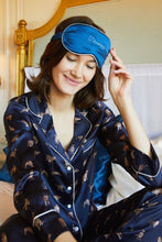 Load image into Gallery viewer, Panthère de Nuit Silk Pajamas Set