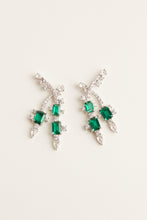 Load image into Gallery viewer, Emerald Royale Crystal Earrings - Yvonne.b
