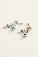 Load image into Gallery viewer, Emerald Royale Crystal Earrings - Yvonne.b