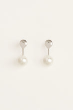 Load image into Gallery viewer, Heart Pearl Earrings - Yvonne.b