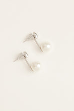 Load image into Gallery viewer, Heart Pearl Earrings - Yvonne.b