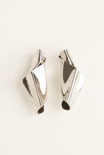 Load image into Gallery viewer, Silver Fold Earrings - Yvonne.b