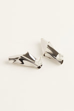 Load image into Gallery viewer, Silver Fold Earrings - Yvonne.b