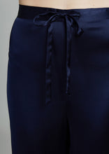 Load image into Gallery viewer, Estella Midnight Blue Silk PJ Set - Yvonne.b