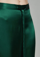 Load image into Gallery viewer, Estella Midnight Green Silk PJ Set - Yvonne.b
